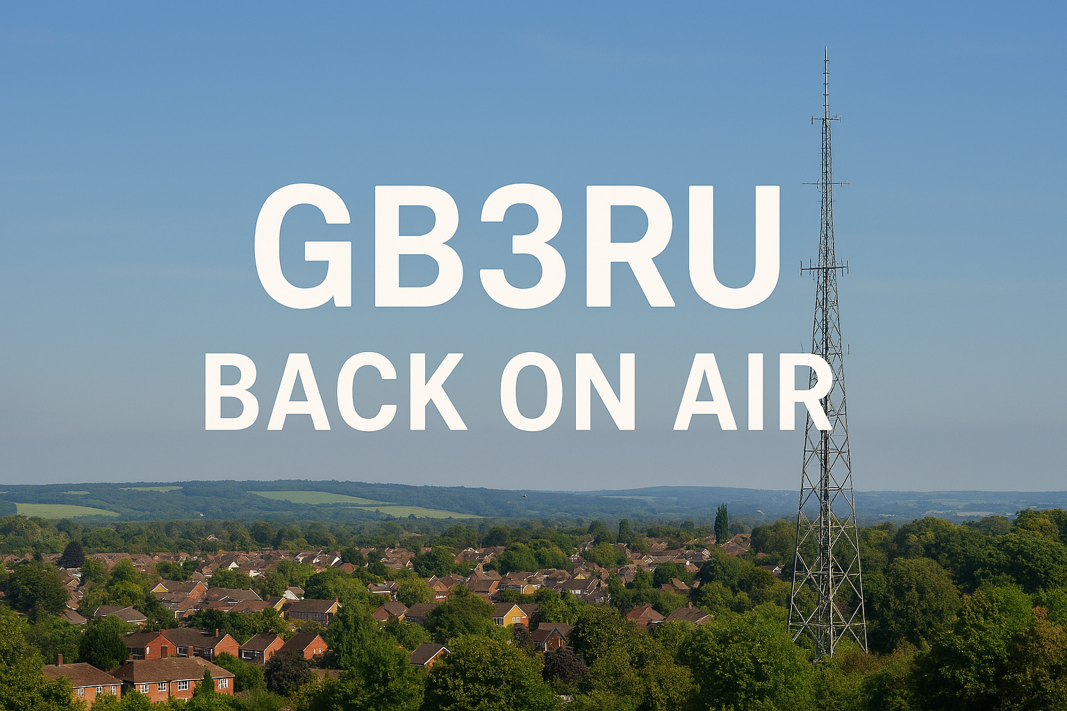 GB3RU now back on air!